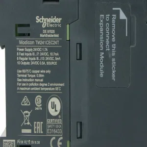 TM241CEC24T БАЗОВЫЙ БЛОК M241-24IO ТРАНЗИСТ ИСТОЧНИК ETHERNET CAN MASTER (ШНАЙДЕР) TM241CEC24T БАЗОВЫЙ БЛОК M241-24IO ТРАНЗИСТ ИСТОЧНИК ETHERNET CAN MASTER (ШНАЙДЕР)