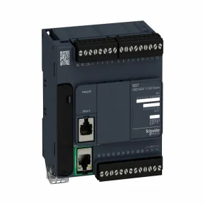 Schneider Electric TM221CE24T - компактный базовый блок M221-24IO, транзисторный, Ethernet (ШНАЙДЕР) Schneider Electric TM221CE24T - компактный базовый блок M221-24IO, транзисторный, Ethernet (ШНАЙДЕР)