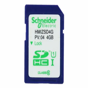 Schneider Electric HMIZSD4G — карта памяти SDHC 4 ГБ для графических панелей (ШНАЙДЕР) Schneider Electric HMIZSD4G — карта памяти SDHC 4 ГБ для графических панелей (ШНАЙДЕР)