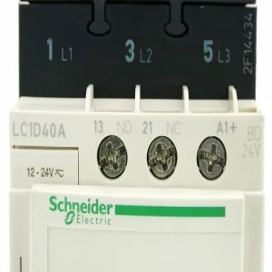 Контактор Schneider Electric TeSys LC1D EVERLINK 3P 60А 440/24В DC 18.5кВт, LC1D40ABD (ШНАЙДЕР) Контактор Schneider Electric TeSys LC1D EVERLINK 3P 60А 440/24В DC 18.5кВт, LC1D40ABD (ШНАЙДЕР)