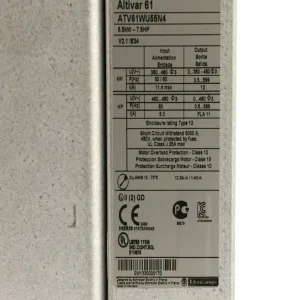 Schneider Electric ATV61WU55N4 (ШНАЙДЕР) Schneider Electric ATV61WU55N4 (ШНАЙДЕР)