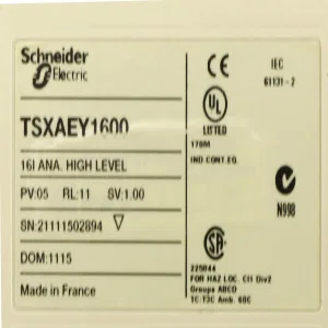 Schneider Electric TSXAEY1600 (ШНАЙДЕР) Schneider Electric TSXAEY1600 (ШНАЙДЕР)