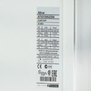 ATV212WU22N4 ПРЕОБР ЧАСТОТЫ ATV212 2,2КВТ 480В IP55 (ШНАЙДЕР) ATV212WU22N4 ПРЕОБР ЧАСТОТЫ ATV212 2,2КВТ 480В IP55 (ШНАЙДЕР)