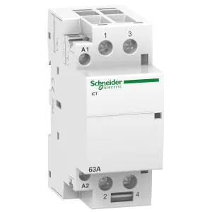Schneider Electric A9C20862 — модульный контактор iCT 63 А, 2НО, 220/240 В AC (ШНАЙДЕР) Schneider Electric A9C20862 — модульный контактор iCT 63 А, 2НО, 220/240 В AC (ШНАЙДЕР)
