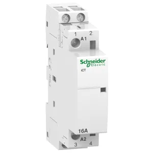 Schneider Electric A9C22512 Acti 9 модульный контактор iCT, 16 А, 2 НО, 220 В AC (ШНАЙДЕР) Schneider Electric A9C22512 Acti 9 модульный контактор iCT, 16 А, 2 НО, 220 В AC (ШНАЙДЕР)