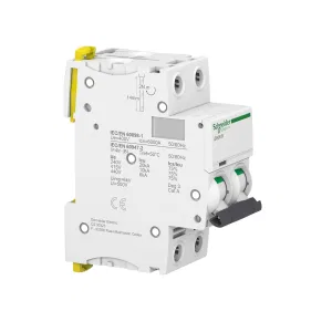 Schneider Electric Acti9 iC60N A9F78210 (2 полюса, 10 А, характеристика B) (ШНАЙДЕР) Schneider Electric Acti9 iC60N A9F78210 (2 полюса, 10 А, характеристика B) (ШНАЙДЕР)