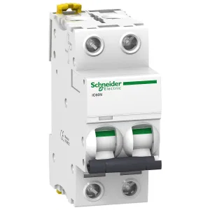 Schneider Electric A9F79206 Автоматический выключатель Acti9 iC60N, 2 полюса, 6 A, тип C (ШНАЙДЕР) Schneider Electric A9F79206 Автоматический выключатель Acti9 iC60N, 2 полюса, 6 A, тип C (ШНАЙДЕР)