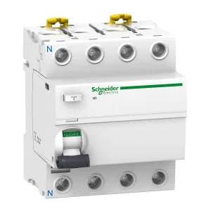 Schneider Electric A9R15463 Устройство защитного отключения (УЗО) Acti 9 iID, 4 полюса, 63 А, 300 мА-S, AC-тип (ШНАЙДЕР) Schneider Electric A9R15463 Устройство защитного отключения (УЗО) Acti 9 iID, 4 полюса, 63 А, 300 мА-S, AC-тип (ШНАЙДЕР)