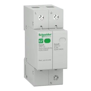 Schneider Electric EZ9L33620 УЗИП Easy9 1P+N 20 кА (ШНАЙДЕР) Schneider Electric EZ9L33620 УЗИП Easy9 1P+N 20 кА (ШНАЙДЕР)