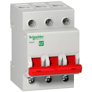 Schneider Electric Easy9 EZ9S16392 Выключатель-разъединитель, 3P, 125 А, 400 В (ШНАЙДЕР) Schneider Electric Easy9 EZ9S16392 Выключатель-разъединитель, 3P, 125 А, 400 В (ШНАЙДЕР)