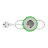 Schneider Electric New Unica System+ INS44000, встраиваемый блок с розеткой 2К+З, белый