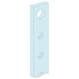 LVS04161 SE 4 ШИНЫ С РЕЗЬБОВЫМИ ОТВЕРСТИЯМИ, 160 A, 1000 ММ