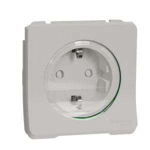 Schneider Electric MUR39134 розетка с заземлением, со шторками, IP55, белая (ШНАЙДЕР) Schneider Electric MUR39134 розетка с заземлением, со шторками, IP55, белая (ШНАЙДЕР)