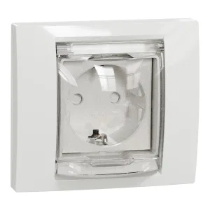 Schneider Electric NU003718 розетка UNICA NEW, 250 В, 16 А, IP44, белая (ШНАЙДЕР) Schneider Electric NU003718 розетка UNICA NEW, 250 В, 16 А, IP44, белая (ШНАЙДЕР)