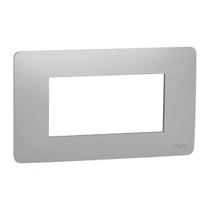 Schneider Electric Unica Modular рамка 4-модульная NU210430, алюминий (ШНАЙДЕР) Schneider Electric Unica Modular рамка 4-модульная NU210430, алюминий (ШНАЙДЕР)