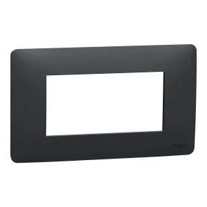 Schneider Electric UNICA MODULAR рамка 4-модульная NU210454, антрацит (ШНАЙДЕР) Schneider Electric UNICA MODULAR рамка 4-модульная NU210454, антрацит (ШНАЙДЕР)