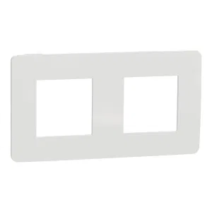 Schneider Electric UNICA STUDIO NU280418: рамка 2 поста, белый/белый, IP21 (ШНАЙДЕР) Schneider Electric UNICA STUDIO NU280418: рамка 2 поста, белый/белый, IP21 (ШНАЙДЕР)