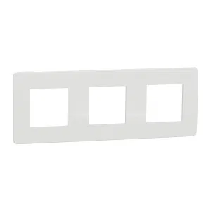Schneider Electric NU280618 Unica Studio рамка на 3 поста, белый (ШНАЙДЕР) Schneider Electric NU280618 Unica Studio рамка на 3 поста, белый (ШНАЙДЕР)