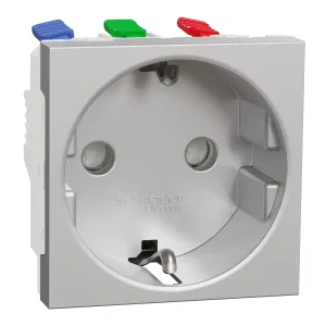Schneider Electric UNICA MODULAR NU305730 розетка с заземляющим контактом (ШНАЙДЕР) Schneider Electric UNICA MODULAR NU305730 розетка с заземляющим контактом (ШНАЙДЕР)