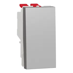 Schneider Electric NU310530 Перекрёстный выключатель, 1 модуль, алюминий (ШНАЙДЕР) Schneider Electric NU310530 Перекрёстный выключатель, 1 модуль, алюминий (ШНАЙДЕР)