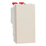 NU310544 Выключатель на 1 модуль перекрёстный Schneider Electric Unica Modular, на клеммах, бежевый