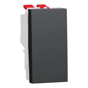 Schneider Electric UNICA MODULAR NU310554, выключатель перекрёстный, 1 модуль, антрацит (ШНАЙДЕР) Schneider Electric UNICA MODULAR NU310554, выключатель перекрёстный, 1 модуль, антрацит (ШНАЙДЕР)