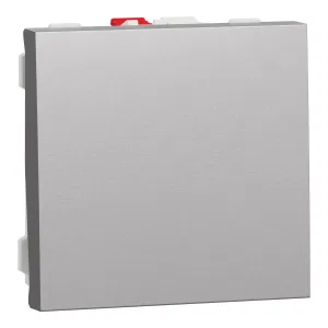 Schneider Electric NU320130 Выключатель одноклавишный, 2 модуля, алюминий (ШНАЙДЕР) Schneider Electric NU320130 Выключатель одноклавишный, 2 модуля, алюминий (ШНАЙДЕР)
