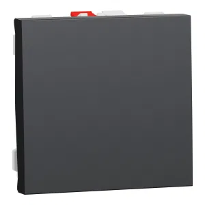 Schneider Electric UNICA MODULAR NU320354, выключатель проходной, 2 модуля, антрацит (ШНАЙДЕР) Schneider Electric UNICA MODULAR NU320354, выключатель проходной, 2 модуля, антрацит (ШНАЙДЕР)