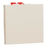 NU320544 Выключатель на 2 модуля перекрёстный Schneider Electric Unica Modular, на клеммах, бежевый