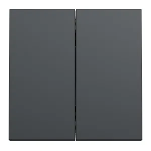 NU321354 Выключатель на 2 модуля двухклавишный проходной Schneider Electric Unica Modular, на клеммах, антрацит (ШНАЙДЕР) NU321354 Выключатель на 2 модуля двухклавишный проходной Schneider Electric Unica Modular, на клеммах, антрацит (ШНАЙДЕР)