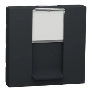 NU341554 SE UNICA MODULAR РОЗЕТКА компьютерная, RJ45, одиночная, кат. 6 UTP, 2 модуля, АНТРАЦИТ (ШНАЙДЕР) NU341554 SE UNICA MODULAR РОЗЕТКА компьютерная, RJ45, одиночная, кат. 6 UTP, 2 модуля, АНТРАЦИТ (ШНАЙДЕР)