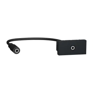 Schneider Electric Unica Modular NU343354 розетка Minijack, 1 модуль, антрацит (ШНАЙДЕР) Schneider Electric Unica Modular NU343354 розетка Minijack, 1 модуль, антрацит (ШНАЙДЕР)