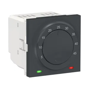 NU350354 SE UNICA MODULAR ТЕРМОСТАТ теплого пола, 10А, выносной термодатчик, АНТРАЦИТ (ШНАЙДЕР) NU350354 SE UNICA MODULAR ТЕРМОСТАТ теплого пола, 10А, выносной термодатчик, АНТРАЦИТ (ШНАЙДЕР)