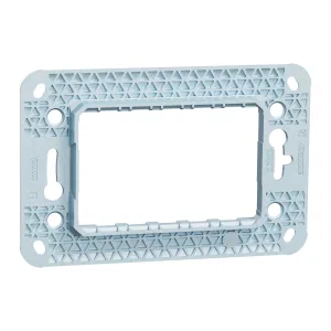 Schneider Electric Unica Modular NU7103 - суппорт на 3 модуля (ШНАЙДЕР) Schneider Electric Unica Modular NU7103 - суппорт на 3 модуля (ШНАЙДЕР)