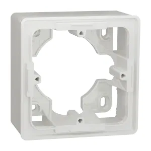 Schneider Electric NU800218 UNICA NEW коробка для открытой установки 1-постовая белая (ШНАЙДЕР) Schneider Electric NU800218 UNICA NEW коробка для открытой установки 1-постовая белая (ШНАЙДЕР)