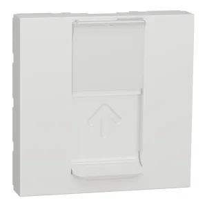 Schneider Electric UNICA MODULAR NU941118 (белый) лицевая панель RJ45 (ШНАЙДЕР) Schneider Electric UNICA MODULAR NU941118 (белый) лицевая панель RJ45 (ШНАЙДЕР)