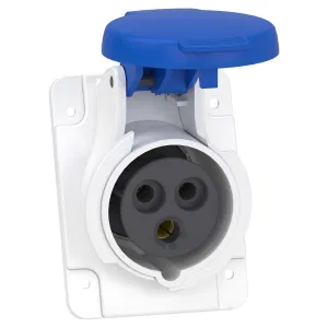 Schneider Electric PratiKa PKF16F423 розетка панельная угловая 16 А, 2P+E, IP44 (ШНАЙДЕР) Schneider Electric PratiKa PKF16F423 розетка панельная угловая 16 А, 2P+E, IP44 (ШНАЙДЕР)
