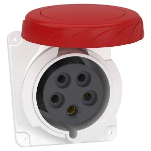Schneider Electric PratiKa PKF32F735 - панельная угловая розетка 32 А, 3P+N+PE, IP67, 380 В (ШНАЙДЕР) Schneider Electric PratiKa PKF32F735 - панельная угловая розетка 32 А, 3P+N+PE, IP67, 380 В (ШНАЙДЕР)