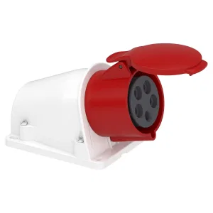 Schneider Electric PKY32W435 — настенная розетка 32 А, 3P+H+З, IP44, 380 В (ШНАЙДЕР) Schneider Electric PKY32W435 — настенная розетка 32 А, 3P+H+З, IP44, 380 В (ШНАЙДЕР)
