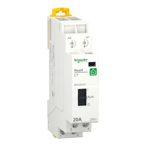 R9C20220 Модульный контактор 1P+N 20A 2НO 230В Resi9 Schneider Electric (ШНАЙДЕР) R9C20220 Модульный контактор 1P+N 20A 2НO 230В Resi9 Schneider Electric (ШНАЙДЕР)