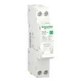 R9D88610 Автоматический выключатель дифференциального тока (АВДТ) Schneider Electric Resi9, 10A, 30mA, тип A, кривая отключения C, 2 полюса, 6kA, электро-механического типа, ширина 1 модуль DIN