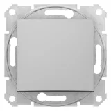 SDN0100160 Выключатель одноклавишный Schneider Electric Sedna, на винтах, алюминий