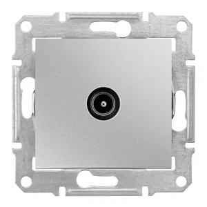 Schneider Electric SDN3201660 Sedna — ТВ-розетка оконечная, алюминий (ШНАЙДЕР) Schneider Electric SDN3201660 Sedna — ТВ-розетка оконечная, алюминий (ШНАЙДЕР)