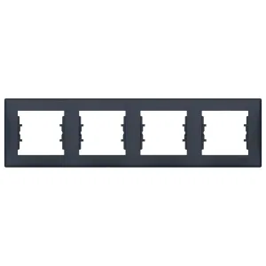 Schneider Electric Sedna SDN5800770 рамка на 4 поста, графит (ШНАЙДЕР) Schneider Electric Sedna SDN5800770 рамка на 4 поста, графит (ШНАЙДЕР)