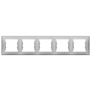 Schneider Electric Sedna SDN5800960 - рамка на 5 постов, горизонтальная, алюминий (ШНАЙДЕР) Schneider Electric Sedna SDN5800960 - рамка на 5 постов, горизонтальная, алюминий (ШНАЙДЕР)