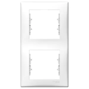 Schneider Electric SDN5801121 рамка Sedna на 2 поста, вертикальная, белый (IP20) (ШНАЙДЕР) Schneider Electric SDN5801121 рамка Sedna на 2 поста, вертикальная, белый (IP20) (ШНАЙДЕР)