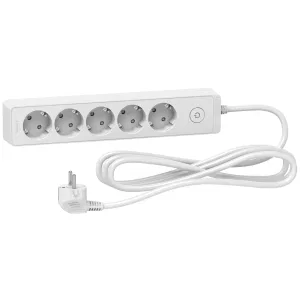 Schneider Electric Unica Extend ST9453W - удлинитель 5 розеток 3 м, белый (ШНАЙДЕР) Schneider Electric Unica Extend ST9453W - удлинитель 5 розеток 3 м, белый (ШНАЙДЕР)